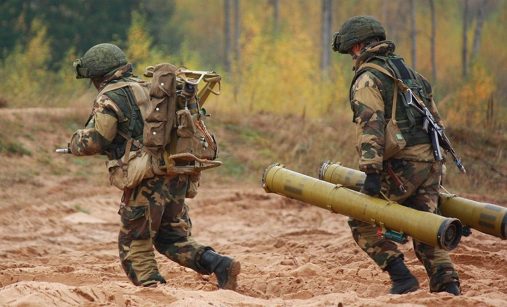 Ruští vojáci s MANPADS (PVO)