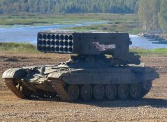 Ruský termobarický raketomet TOS-1A