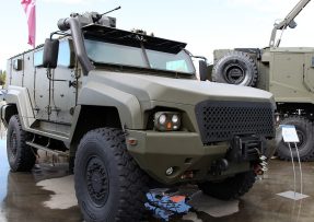 MRAP z ruské rodiny vozidel Typhoon