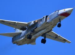 Ukrajinský bombardér Su-24