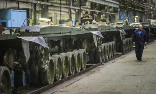 Ruská válečná výroba tanků