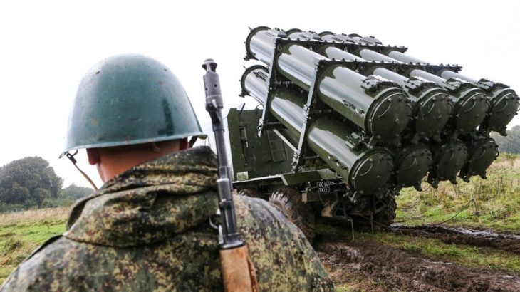 Ruský raketový útok