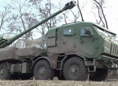 2S22 Bohdana s novou pancéřovanou kabinou