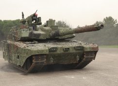 Turecký tank Altay se systémem aktivní ochrany AKKOR 10