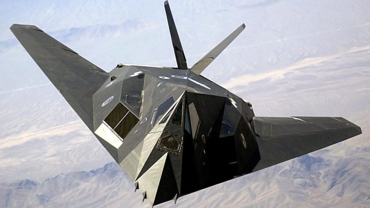 F-117 v letu