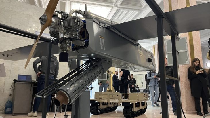 Dalekonosný ukrajinský dron FP-1 pohání tlačná vrtule