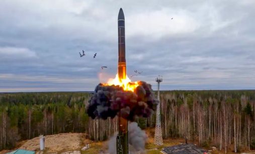 Odpal rakety Orešnik