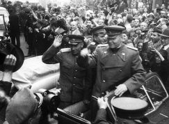 Oslavy osvobození Prahy - maršál Ivan Stěpanovič Koněv