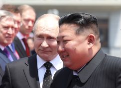 Kim Čong-un a Vladimir Putin