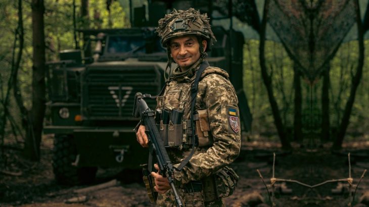 Ruslan Myroněnko, ukrajinský výsadkář