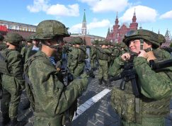 Oslavy 80. výročí vítězství Rudé armády v 2. světové válce v Moskvě