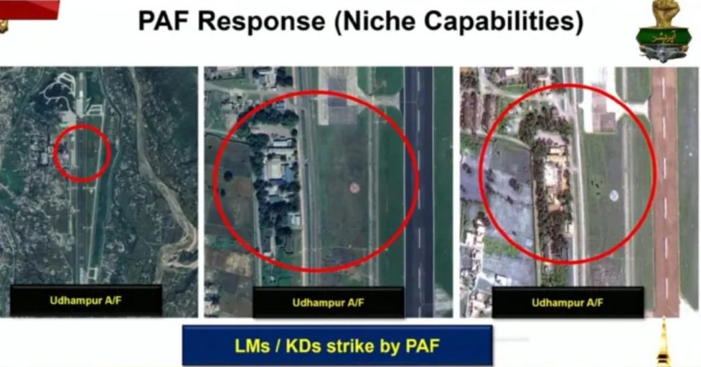Satelitní snímek údajně Pákistánem zničeného S-400
