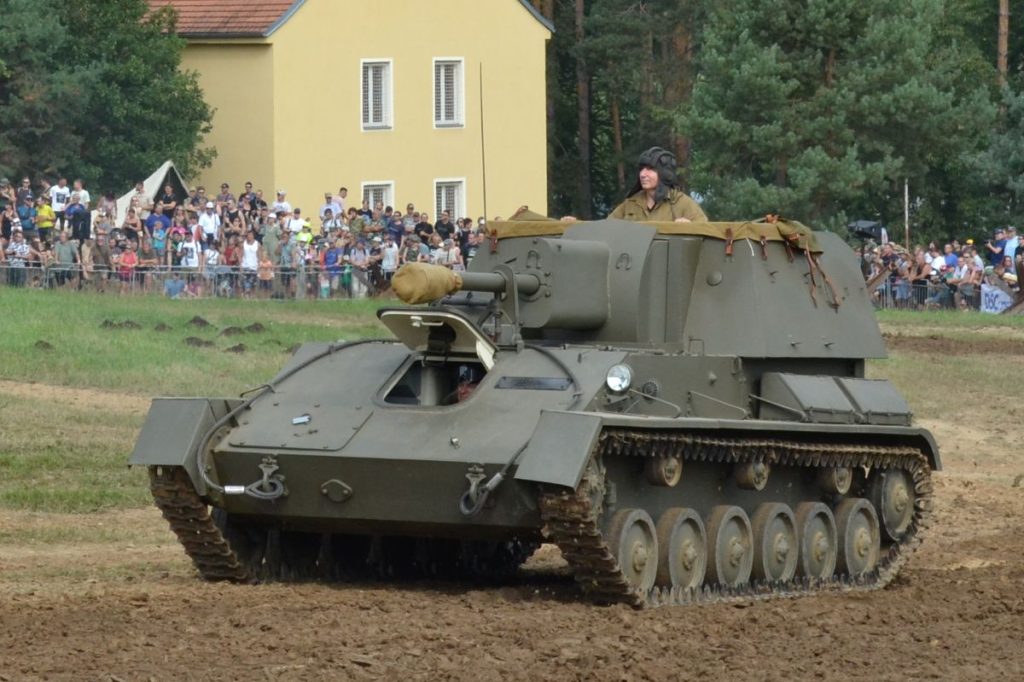 SU-76 M, Tankový den 2021, Lešany