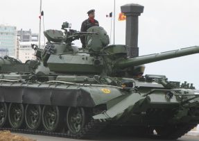 T-55AM2 z výzbroje Srí Lanky