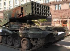 TOS-1A na Dni nezávislosti Ukrajiny