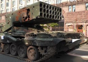 TOS-1A na Dni nezávislosti Ukrajiny