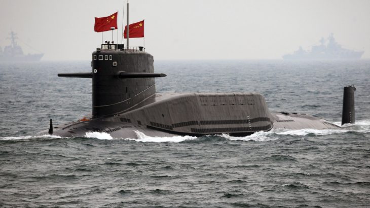 Čínská ponorka Type 094