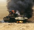 Zničený T-54 v Iráku
