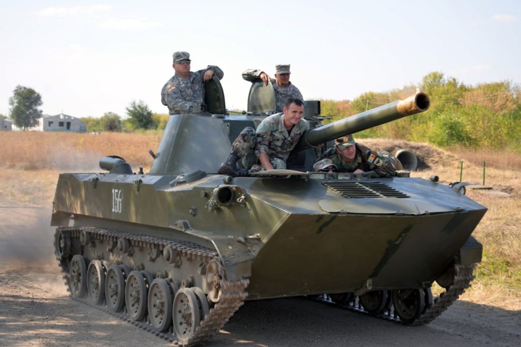 2S9 Nona-S, moldavská armáda, 2015