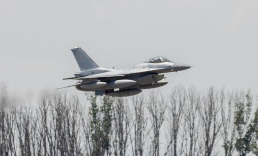 F-16 bulharského letectva