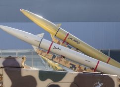 Dvě íránské balistické rakety