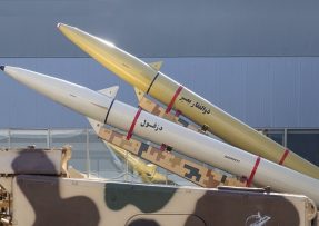 Dvě íránské balistické rakety