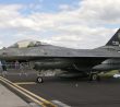 Vystavený F-16 ADF na letecké show