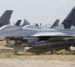Zakonzervovaný vyřazený F-16 ADF