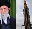 íránský vůdce a balistická raketa