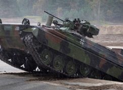 Marder 1A3 zvládne i těžký terén