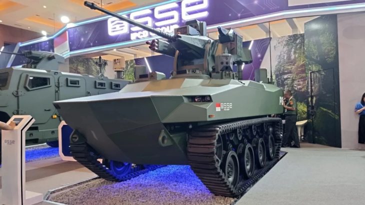 Indonéský lehký tank P8