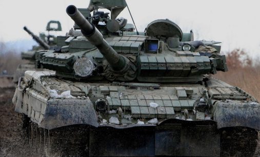 Ruské tankové vojsko – tank T-80