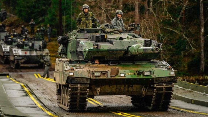 Švédské tanky Leopard 2