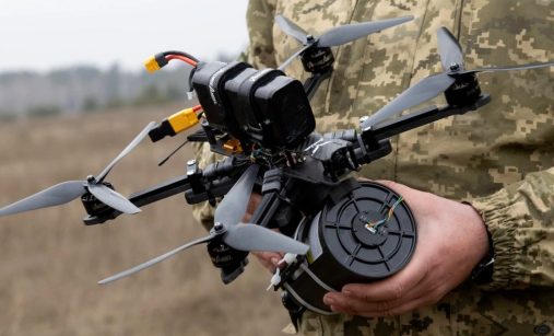 Ukrajinský optický dron