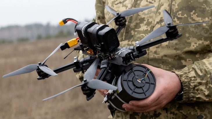 Ukrajinský optický dron