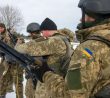 Ukrajinští vojáci v Javorivu