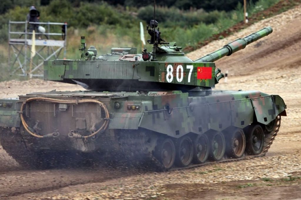 ZTZ-96 A, tankový biatlon, Rusko, 2014