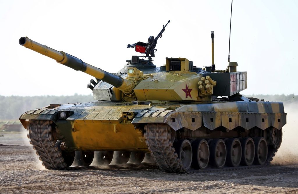 ZTZ-96 B, Tankový biatlon, Rusko, 2017