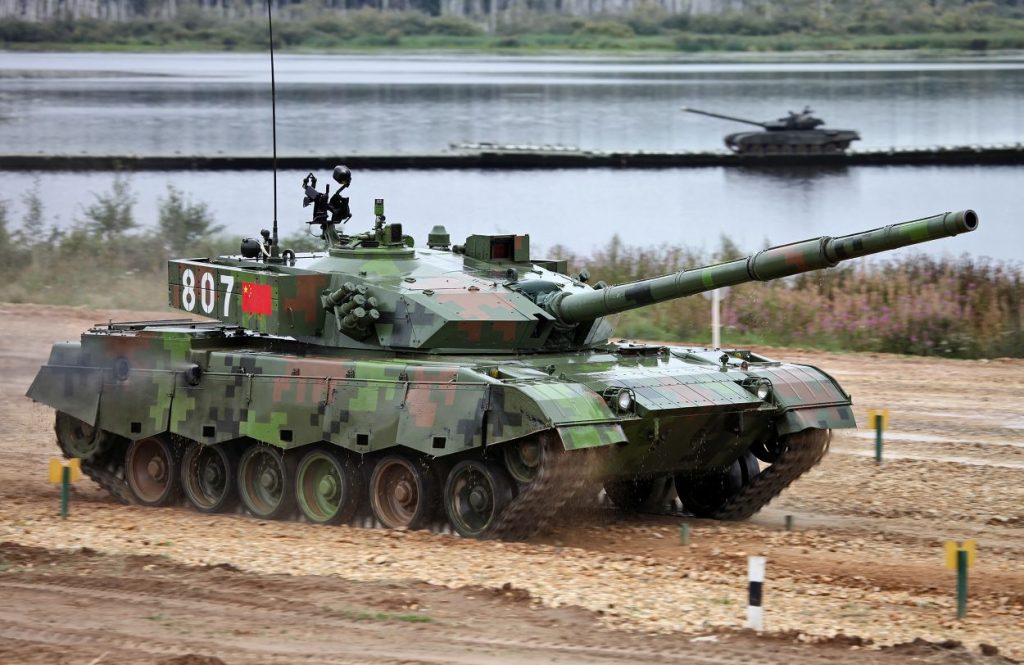ZTZ-96, Tankový biatlon, Rusko, 2014