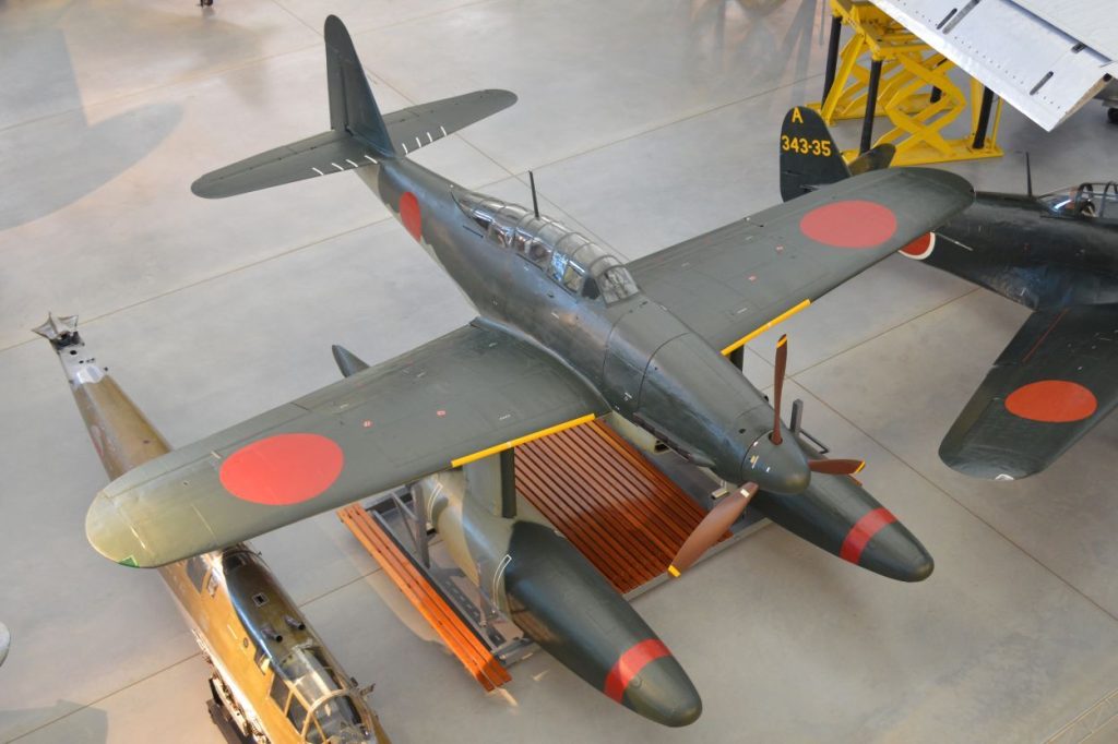 Aiči M6A Seiran, jediný přeživší kus, Udvar Hazy Center, USA