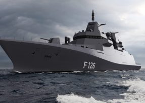 Renderovaný obrázek fregaty F126