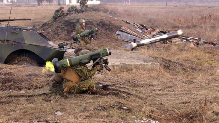 FGM-148 Javelin v odpalu