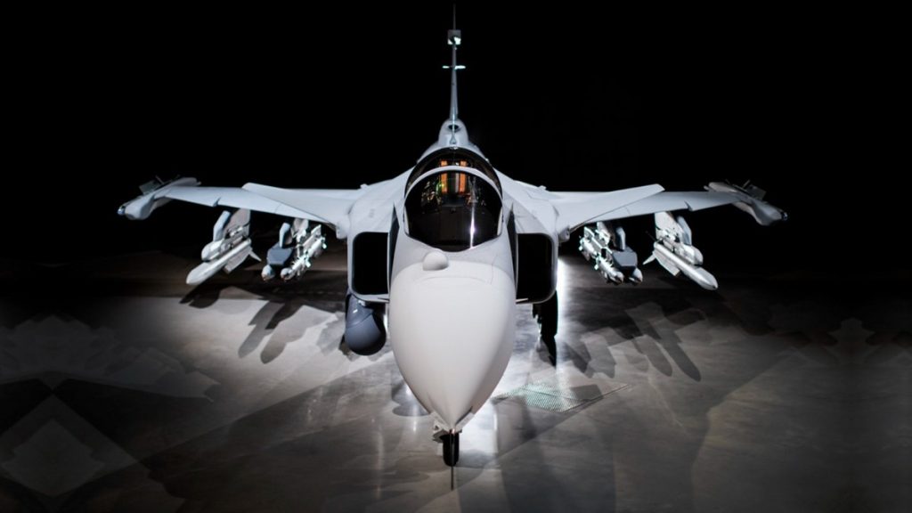 Švédský letoun Gripen E