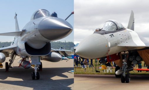 J-10C vs. Su-35S