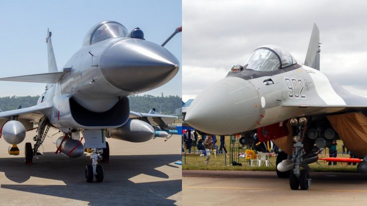 J-10C vs. Su-35S