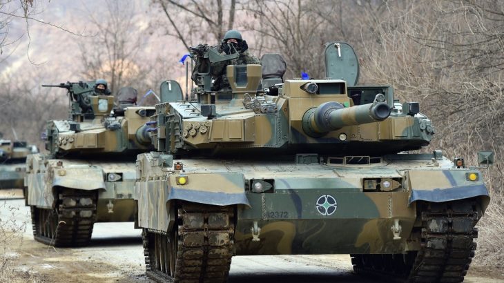 K2 Black Panther jihokorejské armády