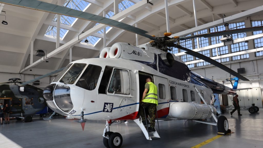 Již vyřazený Mi-8S českého letectva