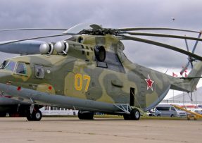 Ruský vrtulník Mil Mi-26 Halo
