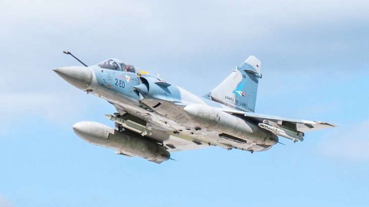 Mirage 2000 nad Baltským mořem