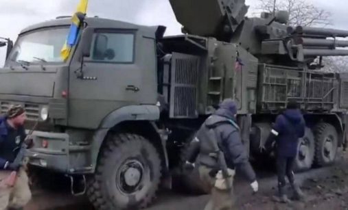 Systém Pancir ukrajinské armády